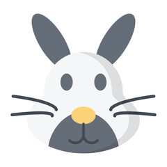 Rabbit Flat Icon
