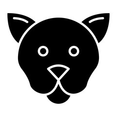 Dog Glyph Icon