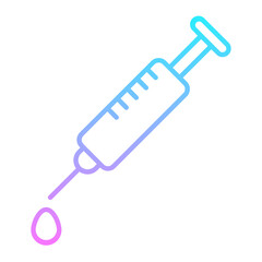 Pet Vaccine Gradient Icon