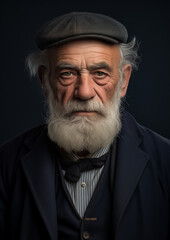 A Portrait of an Elderly Victorian Man