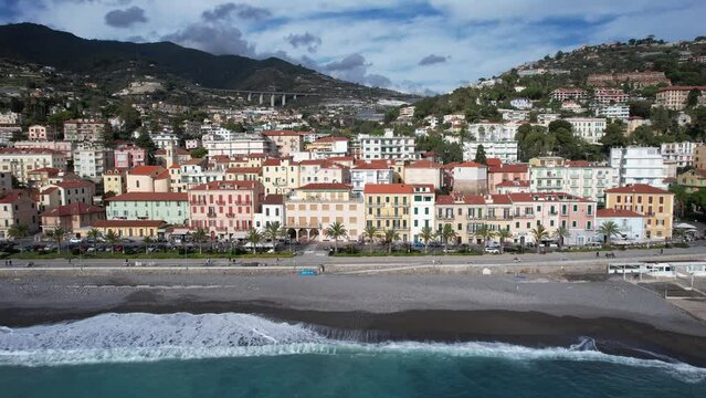 la balade panoramique &agrave; Ospedaletti - Riviera Italienne