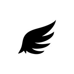 Angel Wings Bird Fly Symbol Logo Icon Abstract Sign