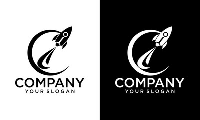 Rocket App Logo. Rocket Tech Logo Vector
