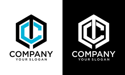 Creative MC Letter Business Logo Design Alphabet Icon Vector Monogram