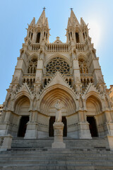 Fototapeta na wymiar Eglise Saint-Vincent-de-Paul