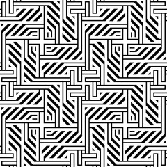 Seamless models. Modern stylish texture. Monochrome, simple. Vector.