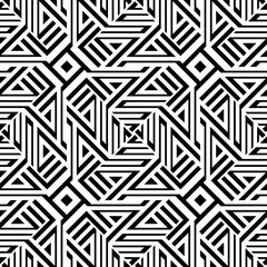 Seamless models. Modern stylish texture. Monochrome, simple. Vector.