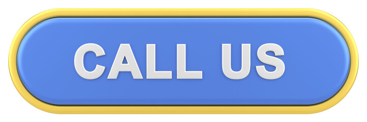 Call us button. 3D illustration.
