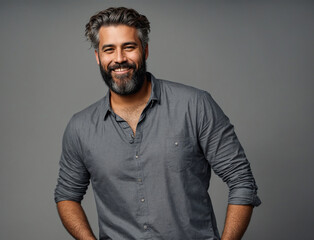 Naklejka premium portrait of a man with beard