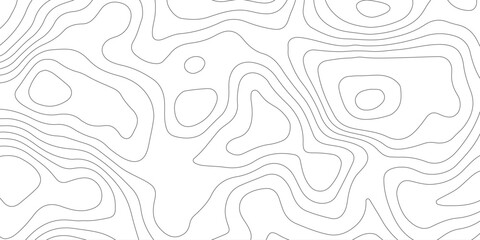 Seamless pattern with lines Topographic map .  Contour maps. Modern design with white background wavy pattern design. Background for desktop, topology, digital art .