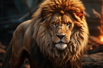 A Lion animal