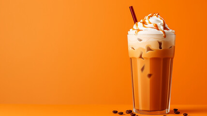 Delicious pumpkin spice latte