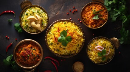 Biryani Rice Indian Cuisine