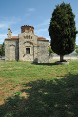 Fototapeta na wymiar L'église Notre-Dame à Lampini près de Spili en Crète