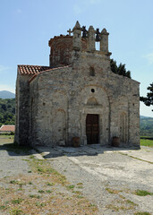 L'église Notre-Dame à Lampini près de Spili en Crète