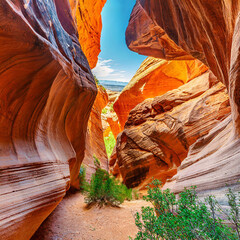 Canyon, a scenic slot canyon in the American Southwest