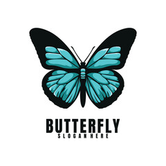 Illustration Butterfly Mascot Logo