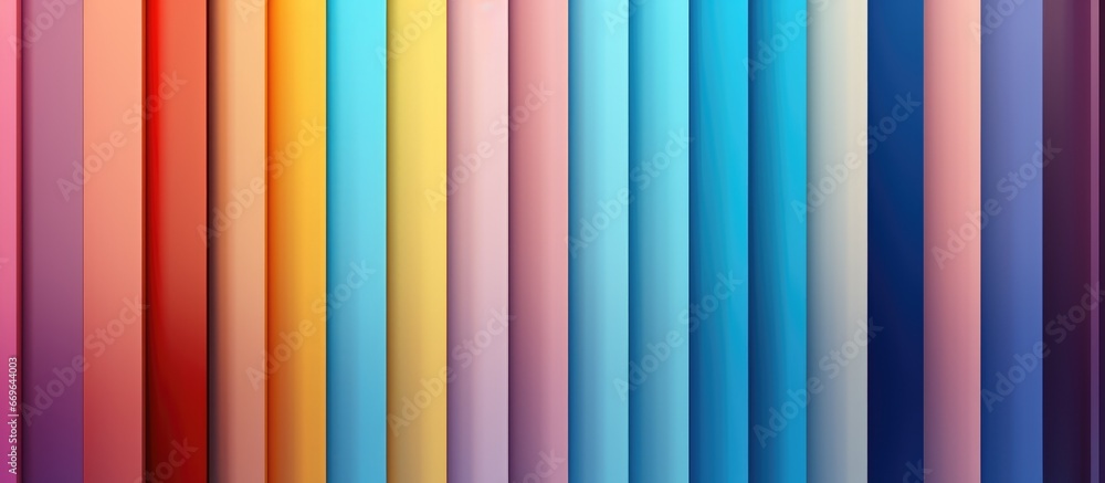 Poster abstract geometric pattern with vibrant vertical lines on a trendy background perfect for digital pr