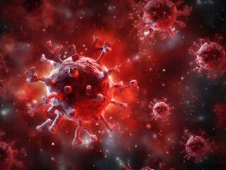 coronavirus corona 3d rendered illustration of a virus