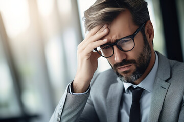 stressed businessman 