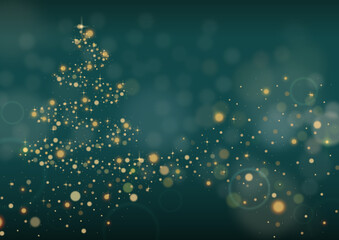 冬の背景ベクター素材