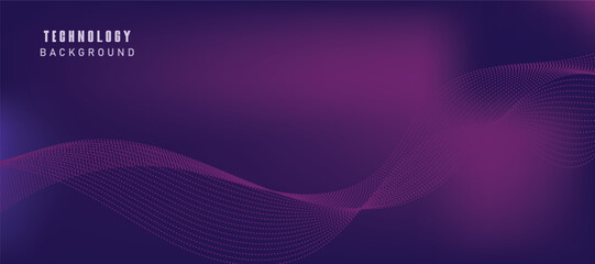 Abstract digital technology futuristic blue pink background.