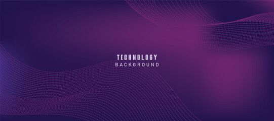 Abstract digital technology futuristic blue pink background.