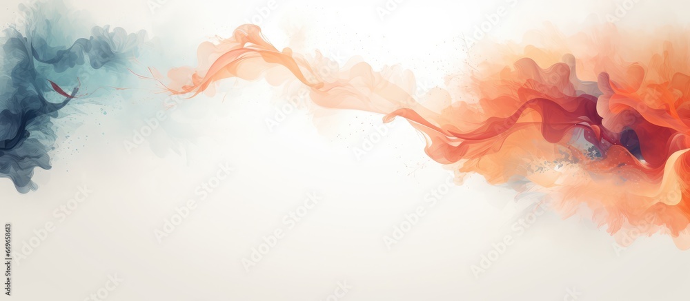 Poster message space on abstract background