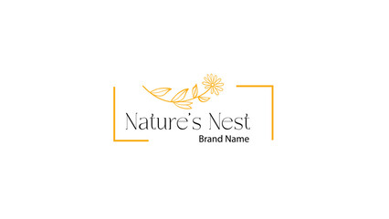 botanical logo, nature, brand logo
