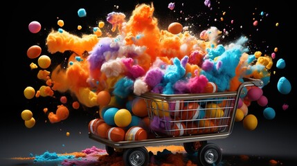 A vibrant and Festive Image of a Special Occasion