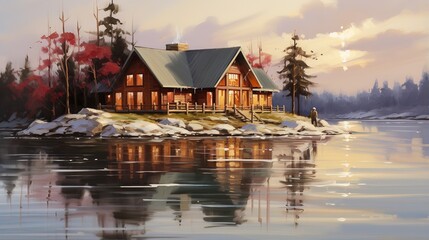 Fototapeta premium Background Wallpaper of Beautiful Environment of the Nature