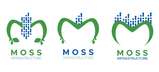  Set of Logos for company specialised in Innovation and Green Energy
