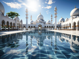 Naklejka premium Grand mosque