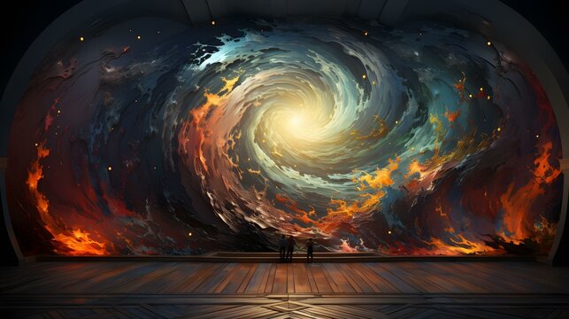 Pintura do universo