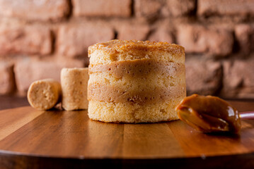 Bolo de paçoca amendoim - Peanuts minicake