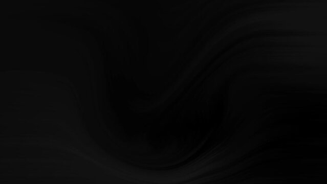 Animated black fluid background. Colorful liquid gradually changes. Bright smooth gradient animation.