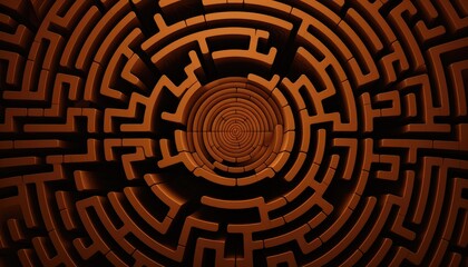 abstract maze ,labyrinth  background 