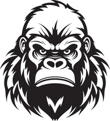Gorilla Vector Art in Graphic Design The Fine Art of Gorilla Vector Stippling