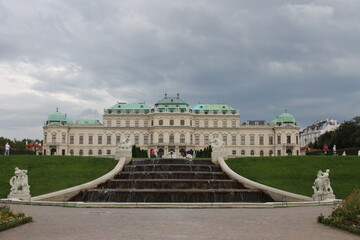 Obraz premium belvedere palace city
