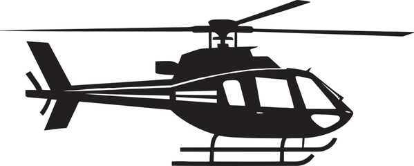 Skybound Symbols Helicopter Vector Masterpieces Vectorized Aviation Art Helicopter Illustrations