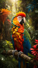 a macaw