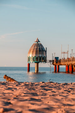 Zingst Pier at the Baltic Sea