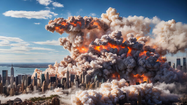 An epic terrorist attack in New York.