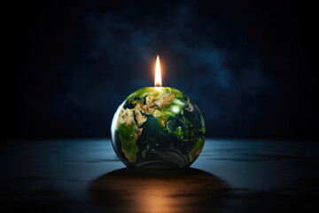 Lighting the Way for Conservation: Earth Hour Candle