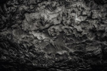 textured dark surface, monochrome backdrop. Generative AI