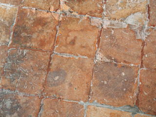 Fototapeta premium fired brick flooring