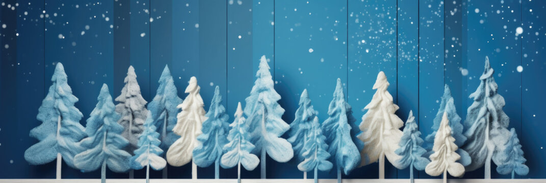 snowy winter background for your christmas photo card