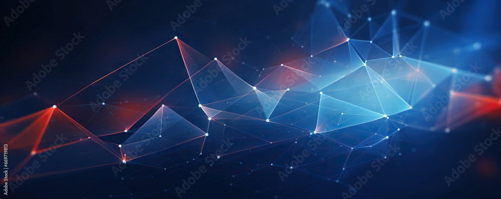 Canvas Prints digital abstract background