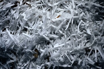 pile of shredded paper waiting to be recycled. Generative AI