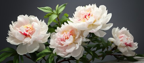 Peony Large flowers white pink or bright red